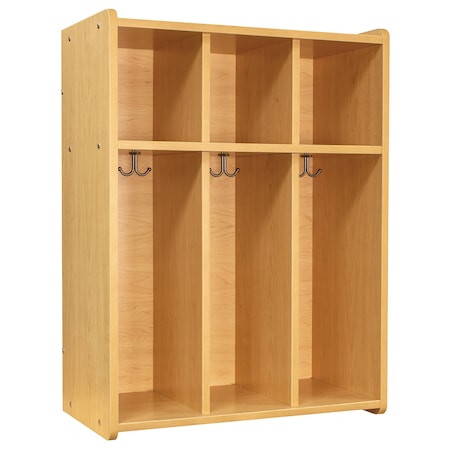 Tot Mate 3Section Wall Locker Assembled TML402A.S2222